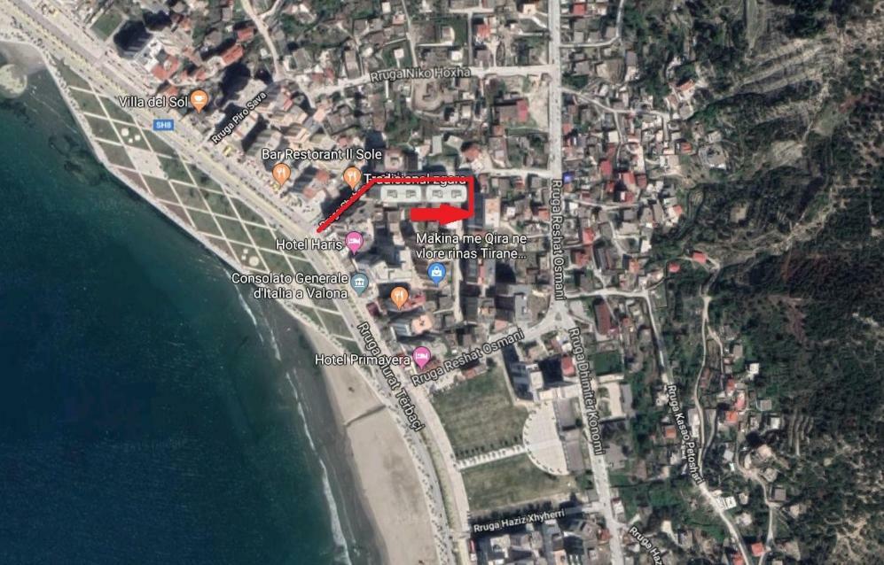 Vlorë Lindita'S Seaview Appartment מראה חיצוני תמונה
